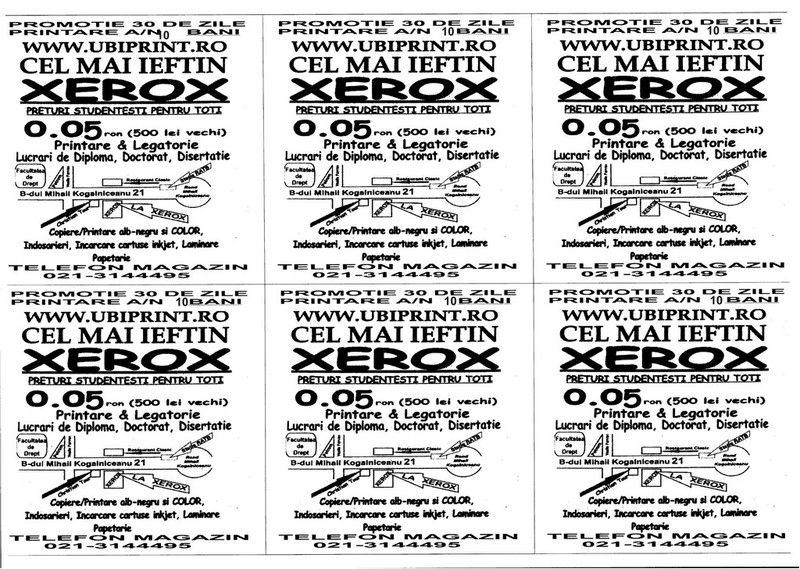 Xerox Ieftin Si Bun Bd Kogalniceanu 21 Anuntul Ro